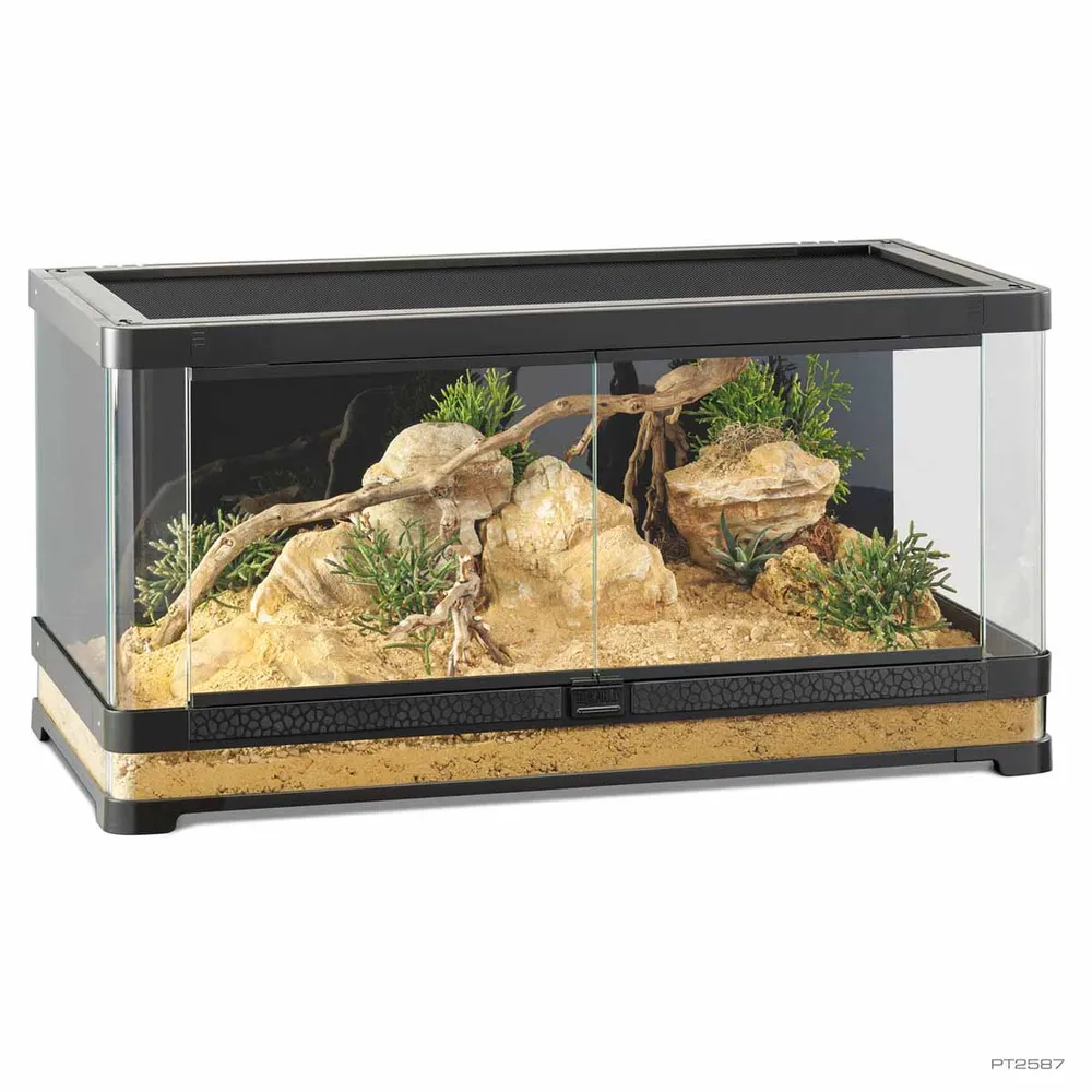 Exoterra Glas Terrarium Vista 90 Buet rude